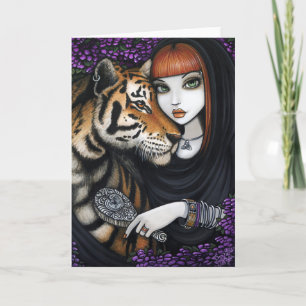 Carte Tiger Fae Soul Mates Fleur Imaginaire Sam Lilah