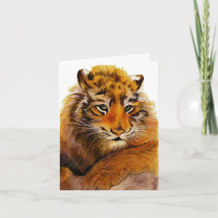 Carte Tiger Get Well