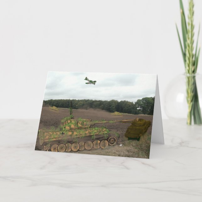 Carte Tiger Tanks (Devant)