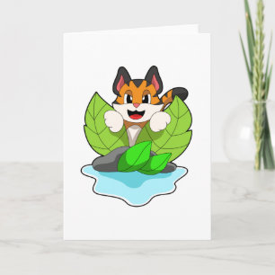 Carte Tigre à la chasse