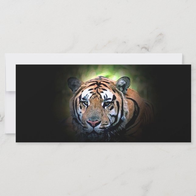 Carte Tigre - Big Cat sauvage (Devant)