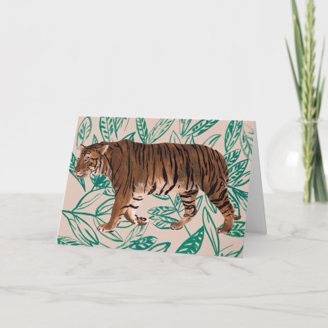 Carte Tigre de Siberie (Devant)