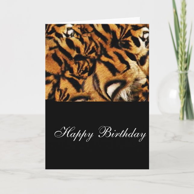 Carte Tigre Love_ (Devant)