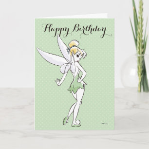 Carte Tinker Bell   Joli petit pixie