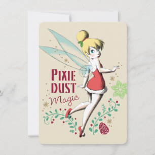Carte Tinker Bell   Magie Vintage Pixie Dust