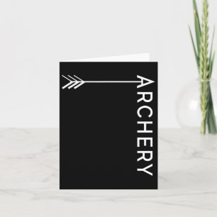Carte Tir À L'Arc Et Flèche Tirant Chasse Chemise Cadeau