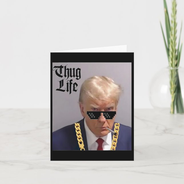 Carte Tir de Mug - Trump Tir de Mug - voyou de la vie -  (Devant)