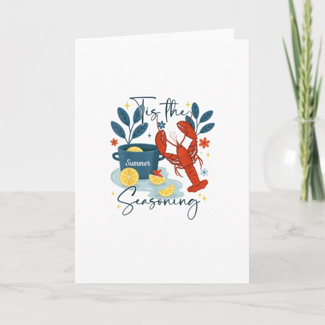 Carte Tis The Season Christmas Quote (Devant)