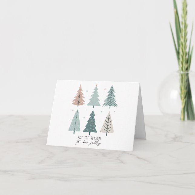 Carte ’Tis the Season to Be Jolly Christmas Card (Devant)