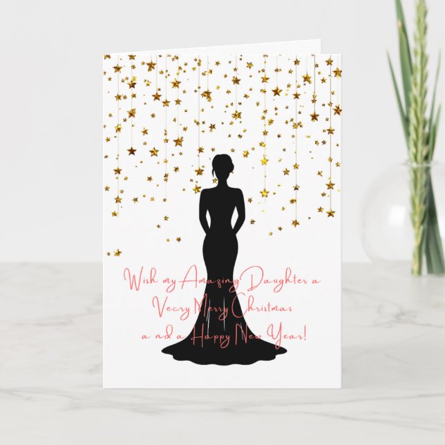 Carte To my incredible daughter at Christmas  (Devant)