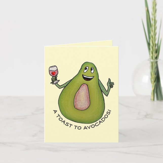 Carte Toast Avocado (Devant)