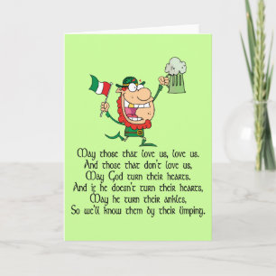 Carte Toast irlandais