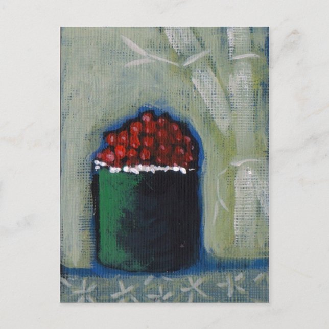 Carte Tobiko Sushi Post par Campbell Jane (Devant)