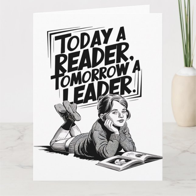 Carte Today a Reader (Devant)