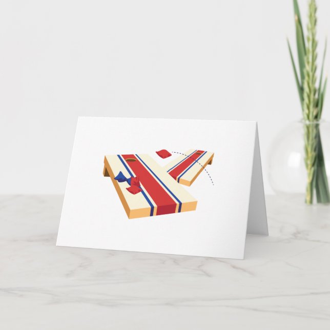 Carte Toile de Cornhole (Devant)