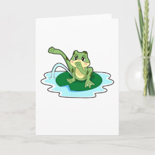 Carte Toilette Grenouille
