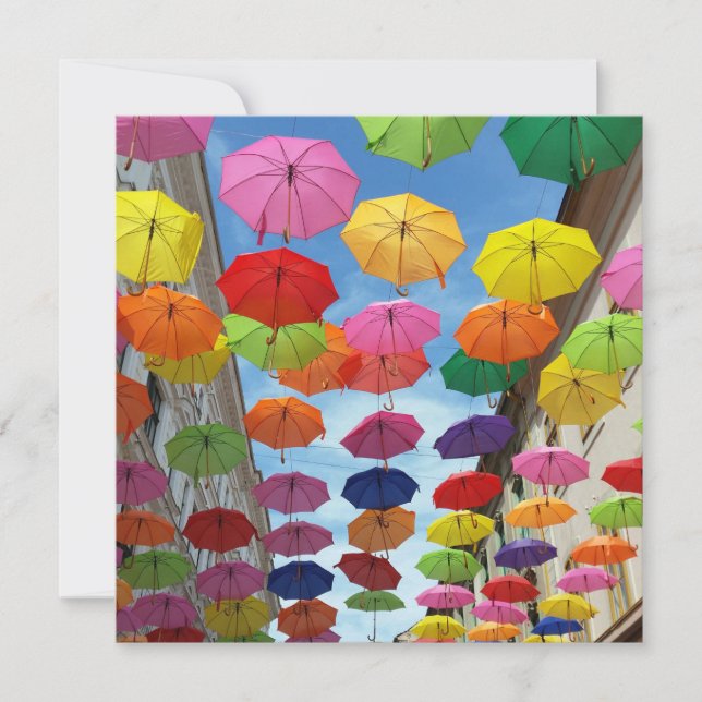 Carte Toit de parapluies (Devant)