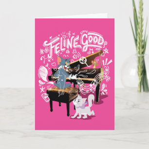 Carte Tom & Jerry Play Piano - Feline Good