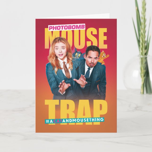 Carte Tom & Jerry With Kayla and Terrance - Mouse Trap (Devant)