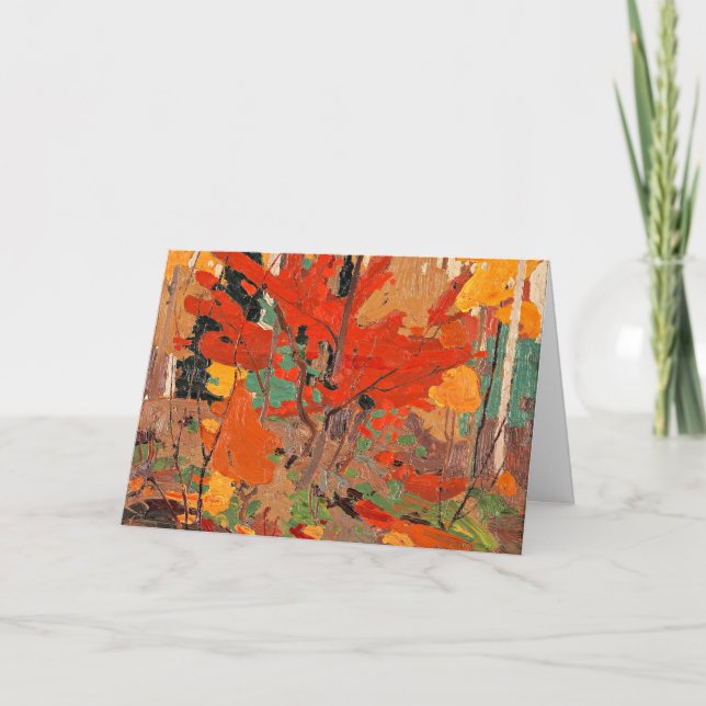 Carte Tom Thomson - automne-automne (Devant)