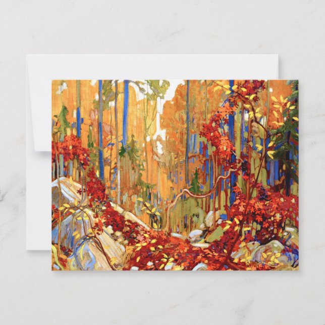 Carte Tom Thomson - Garland d'automne (Devant)