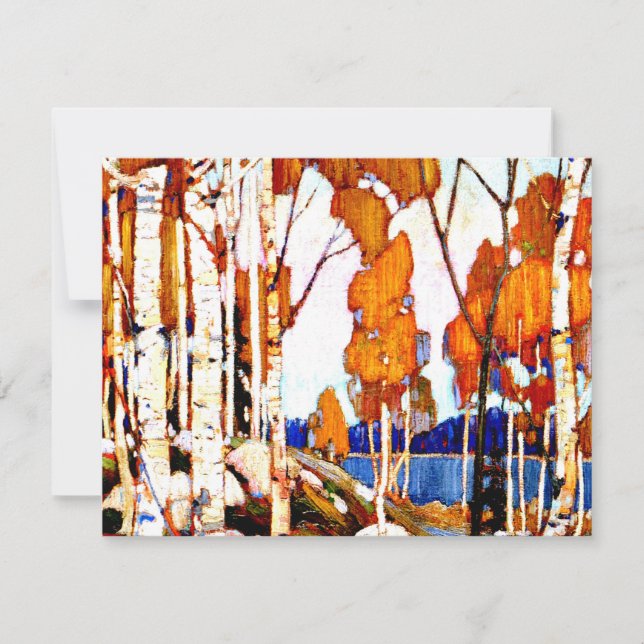 Carte Tom Thomson - Paysage décoratif (Devant)