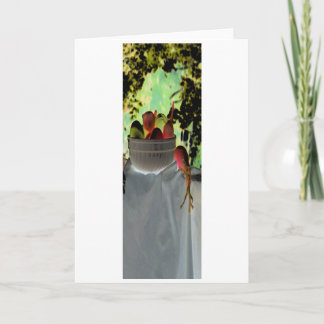 Carte "Tomates et Ail" Numériquement altéré la vie morte