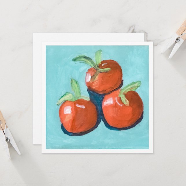 Carte Tomates Rouges (Devant/Arrière en situation)
