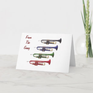 CARTE TOOT TON GROUPE DE CHEVAUX ANNIVERSAIRE