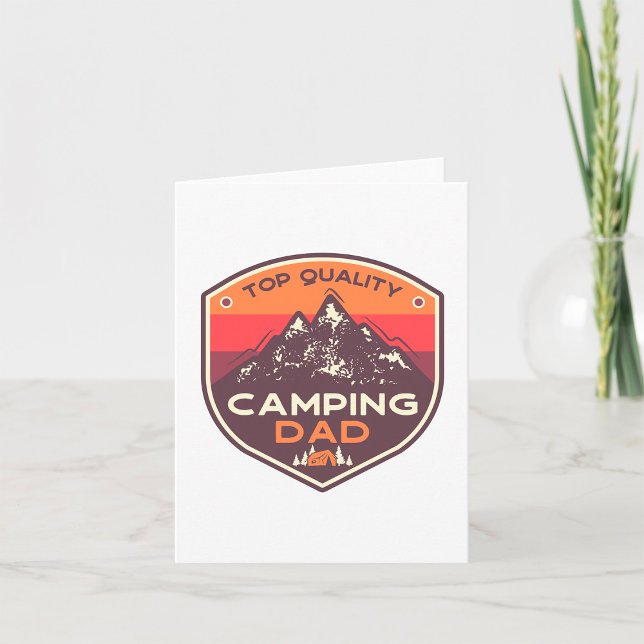 Carte Top qualité de camping papa (Créateur téléchargé)