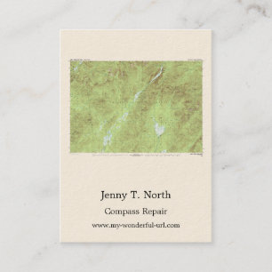 Carte topographique du Mont Marcy - Adirondack Par