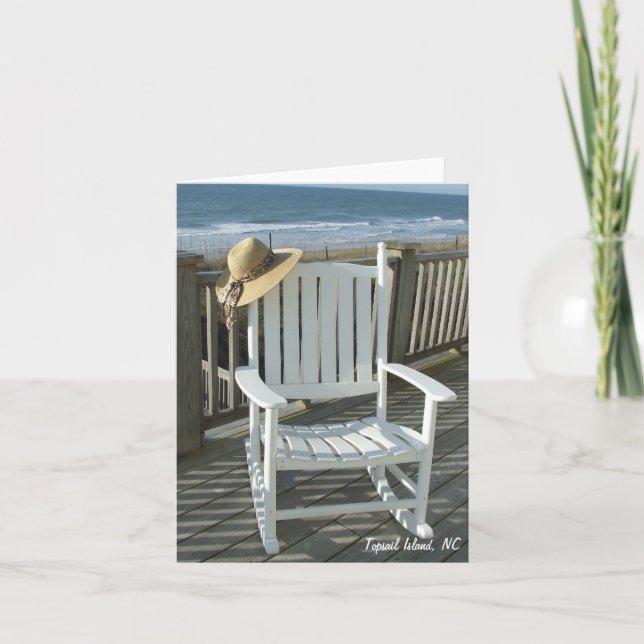 Carte Topsail Island, NC (Devant)