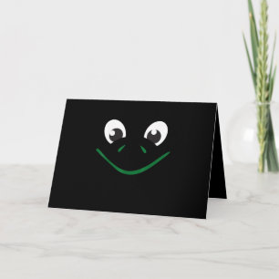 Carte Tortue de grenouille Visage mignon Enfants Costume