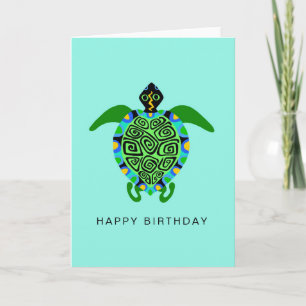 Carte TORTUE MARINE - Faune - Nature