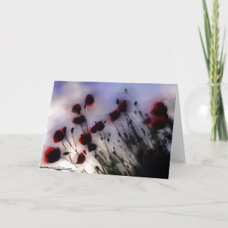 Carte toscan-pavots