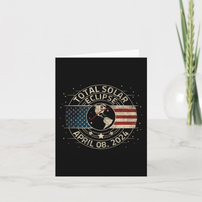 Carte Total Solaire Eclipse 2024 Totality Eclipse Path 0 (Devant)