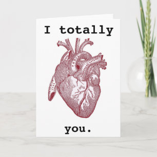 Carte Totalement coeur I vous
