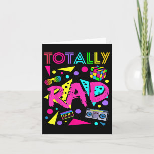 Carte Totally Rad 1980
