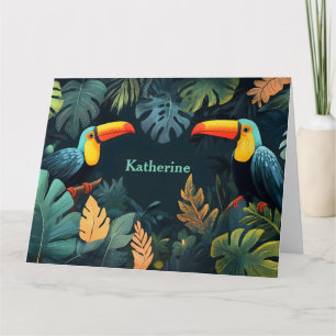 Carte Toucan Paradise : Conception personnalisable