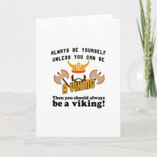 Carte Toujours être viking