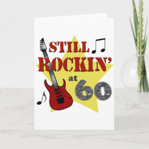 Carte Toujours Rockin' À 60 Ans