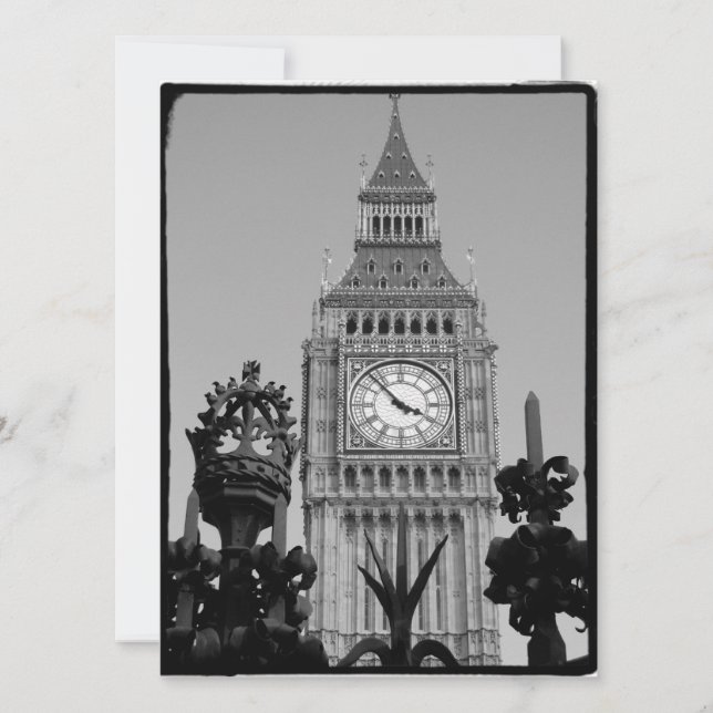 Carte Tour Big Ben (Devant)