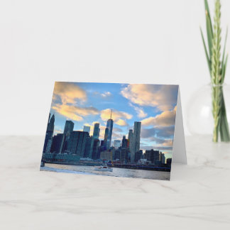 Carte Tour de liberté du parc de pont de Brooklyn, NYC