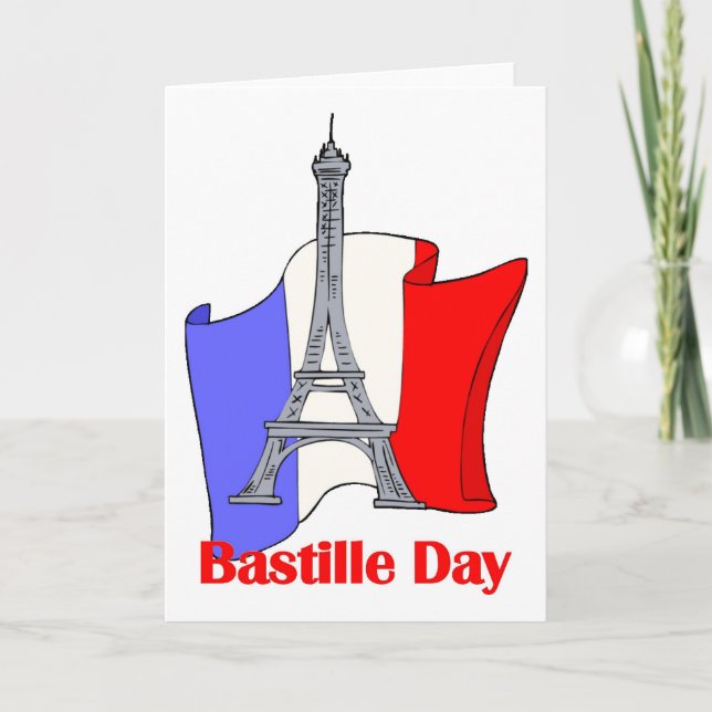 Carte Tour Eiffel et Drapeau Français Tee - shirt du 11  (Devant)