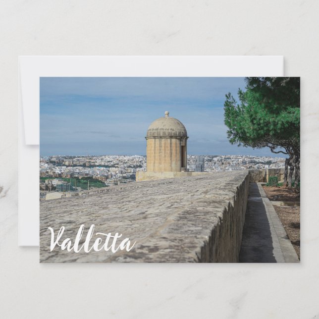 Carte Tourelle de canon sur les murs de la vieille ville (Devant)