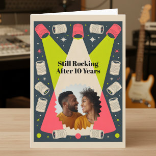 Carte Tournée d'anniversaire « Still Rocking Ten Years T