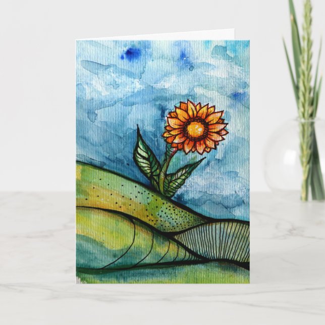 Carte Tournesol (Devant)