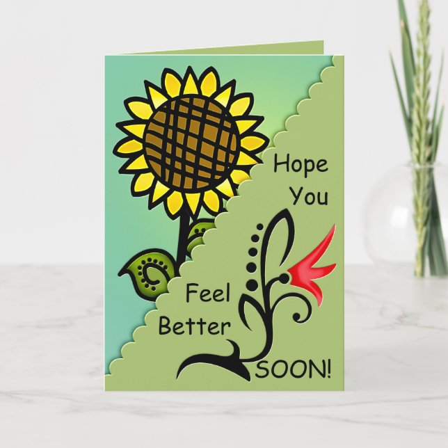 Carte Tournesol (Devant)