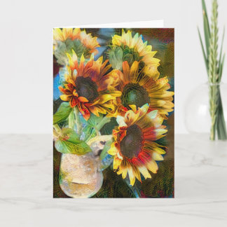 Carte Tournesol Pizzaz