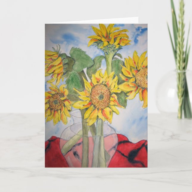 Carte Tournesols (Devant)